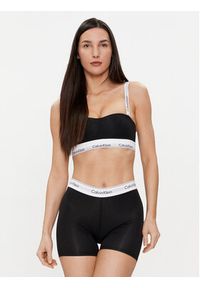 Calvin Klein Underwear Biustonosz bezfiszbinowy 000QF7628E Czarny. Kolor: czarny. Materiał: bawełna