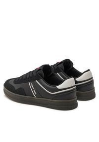 Tommy Jeans Sneakersy Tjw Court Sneaker EN0EN02552 Czarny. Kolor: czarny. Materiał: skóra, zamsz