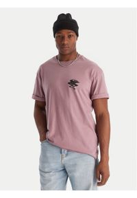 Quiksilver T-Shirt Elderberry EQYZT08200 Fioletowy Regular Fit. Kolor: fioletowy. Materiał: bawełna