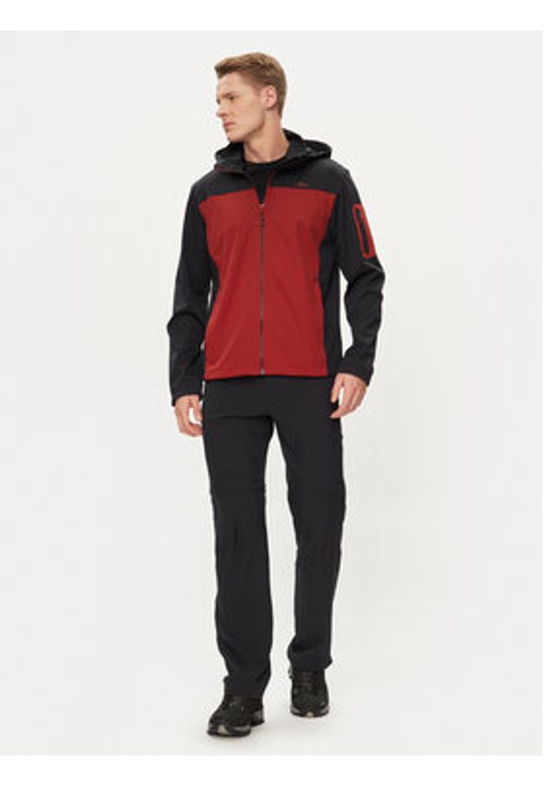 CMP Kurtka przeciwdeszczowa 39A5027 Szary Regular Fit. Kolor: szary. Materiał: syntetyk
