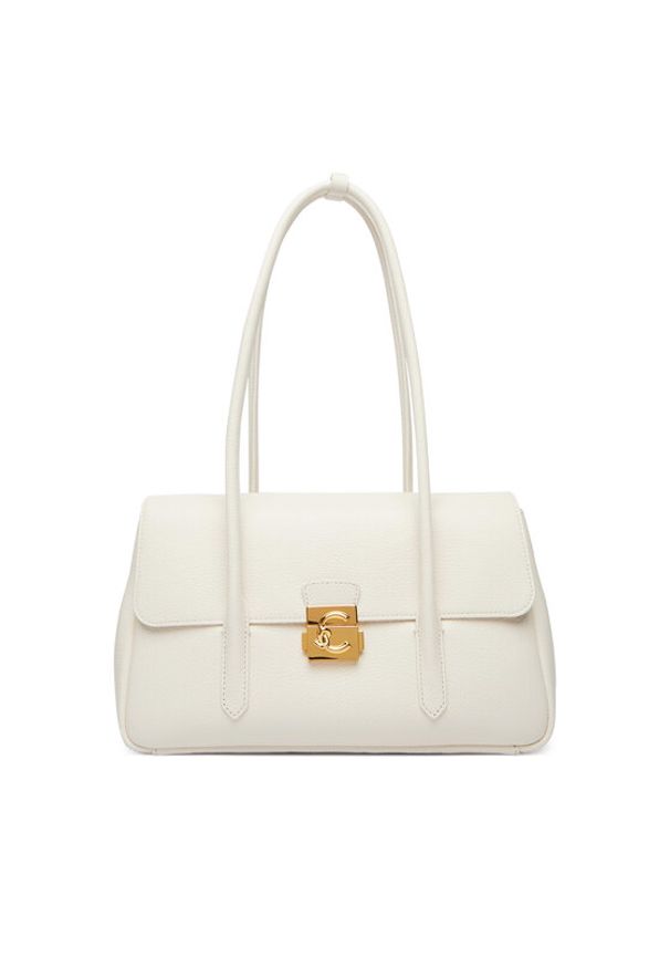 Coccinelle Torebka U4K Coccinelle C-Me Lock E1 U4K 12 03 01 Écru. Materiał: skórzane