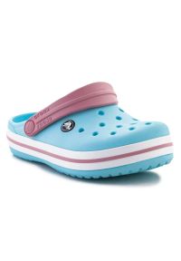 Chodaki Crocs Crocband Clog Jr 207006-4S3 niebieskie. Kolor: niebieski. Materiał: materiał. Sezon: lato #1