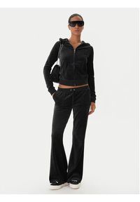 Juicy Couture Spodnie dresowe Caisa JCSEBJ008G Czarny Slim Fit. Kolor: czarny. Materiał: welur, bawełna #3