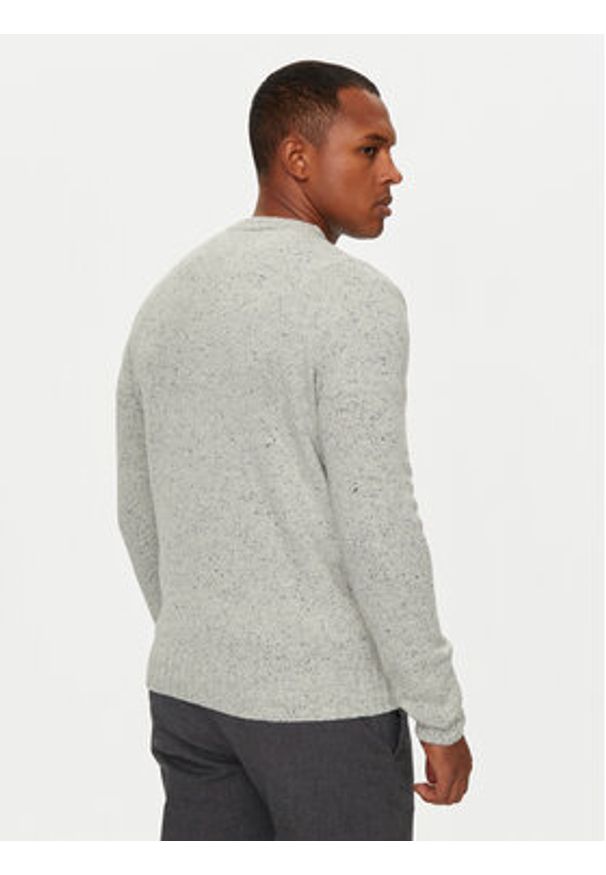 Colmar Sweter 4402 6YQ Szary Regular Fit. Kolor: szary. Materiał: wełna