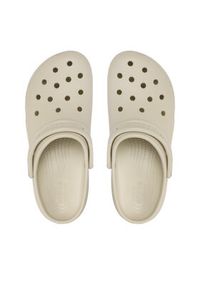 Crocs Klapki Classic Platform Clog W 206750 Beżowy. Kolor: beżowy. Obcas: na platformie #5