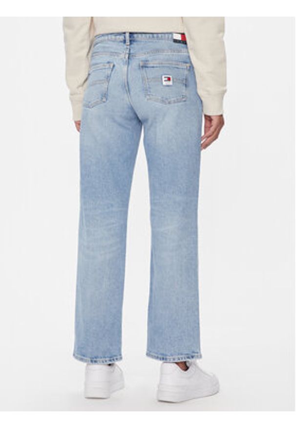 Tommy Jeans Jeansy Sophie DW0DW17273 Niebieski Straight Fit. Kolor: niebieski