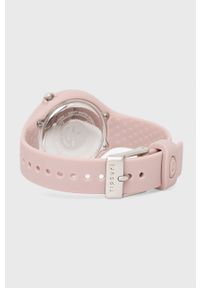 Rip Curl zegarek damski kolor różowy. Kolor: różowy. Materiał: materiał, tworzywo sztuczne