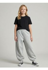 Sinsay - Spodnie dresowe balloon - szary. Kolor: szary. Materiał: dresówka #1