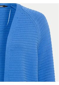 Olsen Kardigan 11004310 Niebieski Regular Fit. Kolor: niebieski. Materiał: bawełna, syntetyk #4