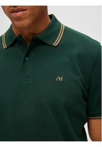 Selected Homme Polo 16087840 Zielony Regular Fit. Typ kołnierza: polo. Kolor: zielony #3