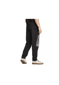 Spodnie dresowe Prematch Milan AC Pumatech Woven 2024/25. Kolor: czarny, szary, wielokolorowy. Materiał: dresówka. Sport: piłka nożna