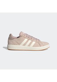 Adidas - Buty do chodzenia damskie ADIDAS Grand Court Base 00s. Materiał: kauczuk, guma, syntetyk. Szerokość cholewki: normalna. Sport: turystyka piesza