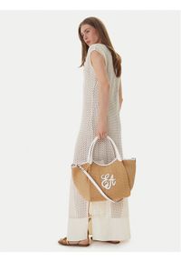 Emporio Armani Torebka EW001009 AF25819 M1335 Brązowy. Kolor: brązowy. Materiał: skórzane #1