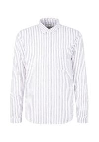 Tom Tailor Denim Koszula 1034922 Biały Regular Fit. Kolor: biały. Materiał: bawełna #5