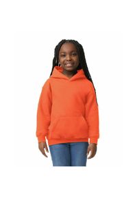 GILDAN - Bluza Dziecięca Heavy Blend Hoodie. Kolor: żółty, pomarańczowy, wielokolorowy