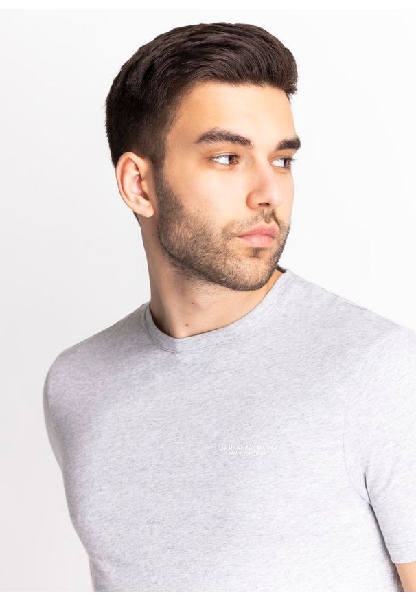 Koszulka męska Armani Exchange (8NZT91 Z8H4Z 3929). Kolor: szary