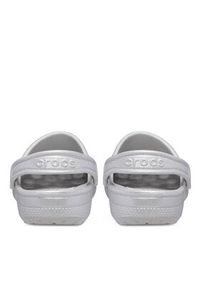 Crocs Klapki Classic Glitter Clog K 206993 Srebrny. Kolor: srebrny #5