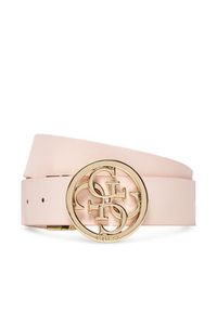Guess Pasek Damski BW9166 P4235 Różowy. Kolor: różowy. Materiał: skóra #4