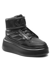 Karl Lagerfeld - KARL LAGERFELD Sneakersy KL63555 Czarny. Kolor: czarny. Materiał: skóra #2