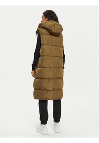 Vero Moda Bezrękawnik Ligaane 10298757 Brązowy Regular Fit. Kolor: brązowy. Materiał: syntetyk. Długość rękawa: bez rękawów #3