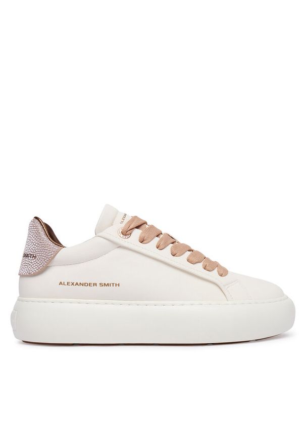Sneakersy Alexander Smith. Kolor: beżowy