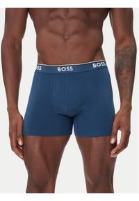 BOSS Komplet 3 par bokserek 50531685 Niebieski. Kolor: niebieski. Materiał: bawełna