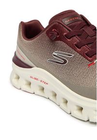 skechers - Skechers Sneakersy Glide-Step Pro - Waverra 233132/TPBG Brązowy. Kolor: brązowy. Materiał: materiał #4