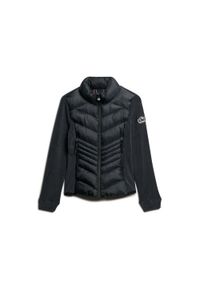 Damska kurtka polarowa Superdry Storm. Kolor: niebieski. Materiał: polar. Długość rękawa: długi rękaw. Styl: elegancki #1