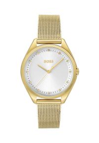 BOSS zegarek damski kolor złoty. Kolor: złoty. Materiał: materiał #5