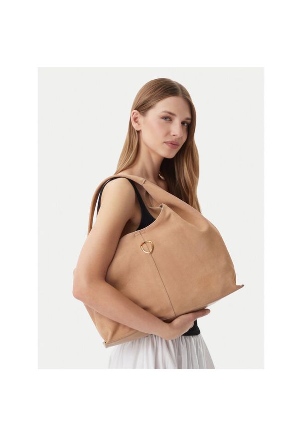 Torebka Blauer. Kolor: brązowy