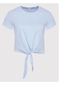 only - ONLY T-Shirt May 15257468 Niebieski Regular Fit. Kolor: niebieski. Materiał: bawełna