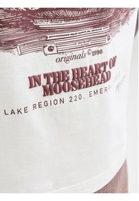 Jack & Jones T-Shirt Maine 12291780 Biały Regular Fit. Kolor: biały. Materiał: bawełna #7