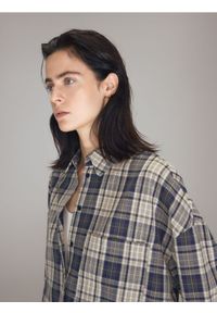 Reserved - Koszula w kratę - jasnoniebieski. Kolor: niebieski. Materiał: bawełna #1