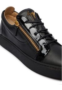 Giuseppe Zanotti Sneakersy RU50000/003 Czarny. Kolor: czarny. Materiał: skóra #3