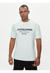 Jack & Jones - Jack&Jones T-Shirt Gale 12247782 Niebieski Relaxed Fit. Kolor: niebieski. Materiał: bawełna