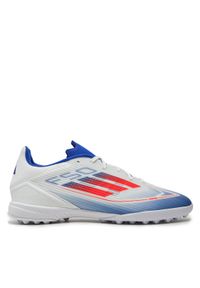 Adidas - adidas Buty do piłki nożnej F50 League TF IF1343 Biały. Kolor: biały. Materiał: materiał