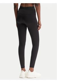 MICHAEL Michael Kors Legginsy MR631X5KND Czarny Slim Fit. Kolor: czarny. Materiał: syntetyk #5