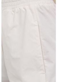 Patrizia Pepe Spodnie damskie kolor biały proste high waist. Okazja: na co dzień. Stan: podwyższony. Kolor: biały. Materiał: tkanina. Styl: casual #3