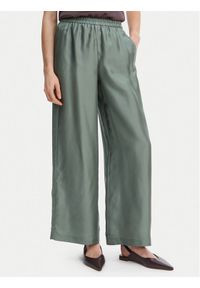 Marella Spodnie materiałowe Quiz 2613131105 Zielony Relaxed Fit. Kolor: zielony. Materiał: jedwab #1