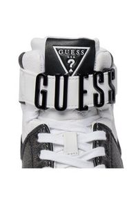 Guess Sneakersy FLPCR3 FAL12 Biały. Kolor: biały. Materiał: skóra