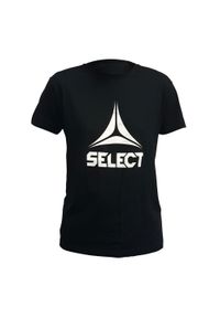 SELECT - Koszulka do piłki ręcznej dla dzieci bawełniana Select Basic czarna. Kolor: czarny. Materiał: bawełna