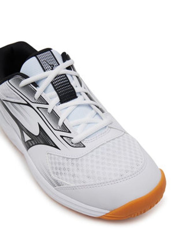 Mizuno Buty halowe Cyclone Speed 5 V1GA2580 Biały. Kolor: biały. Materiał: materiał