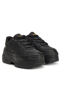 Puma Sneakersy Karmen X-TRA 400369 03 Czarny. Kolor: czarny. Materiał: skóra