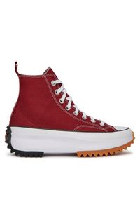 Trampki Converse. Kolor: czerwony. Obcas: na platformie