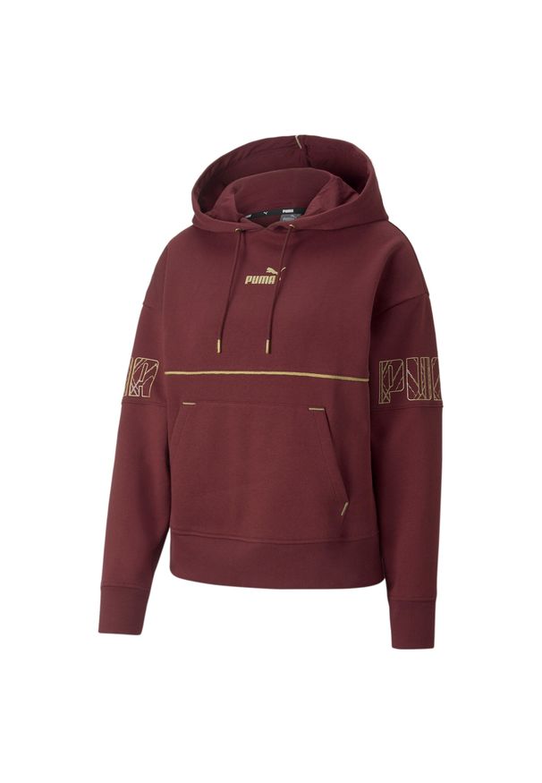 Puma Bluza Power Deco Glam Fl 67175642. Kolor: czerwony