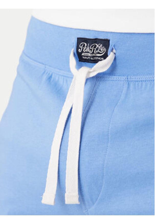 Polo Ralph Lauren Szorty piżamowe 714965506013 Niebieski Slim Fit. Kolor: niebieski. Materiał: bawełna