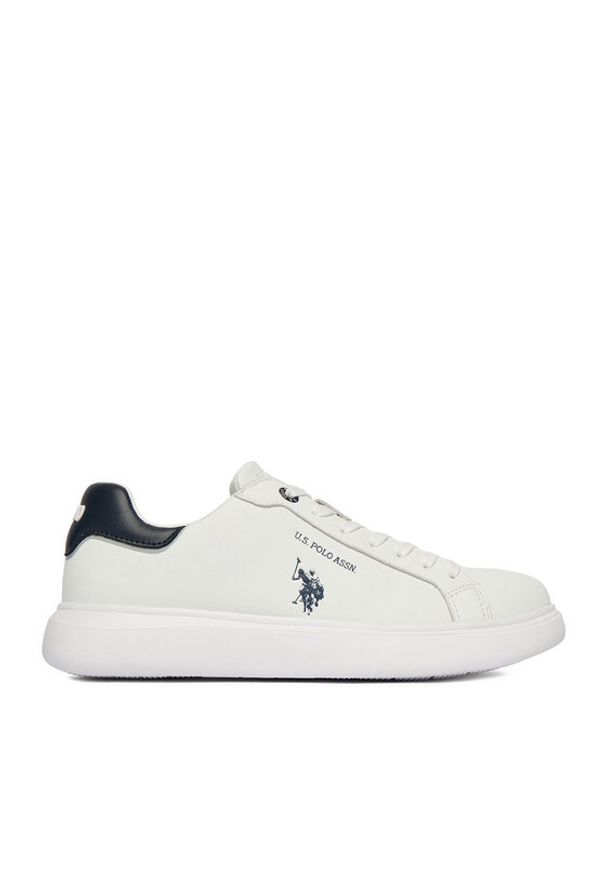 U.S. Polo Assn. Sneakersy EO-AUSTIN001M/6L1 Biały. Kolor: biały. Materiał: skóra, syntetyk
