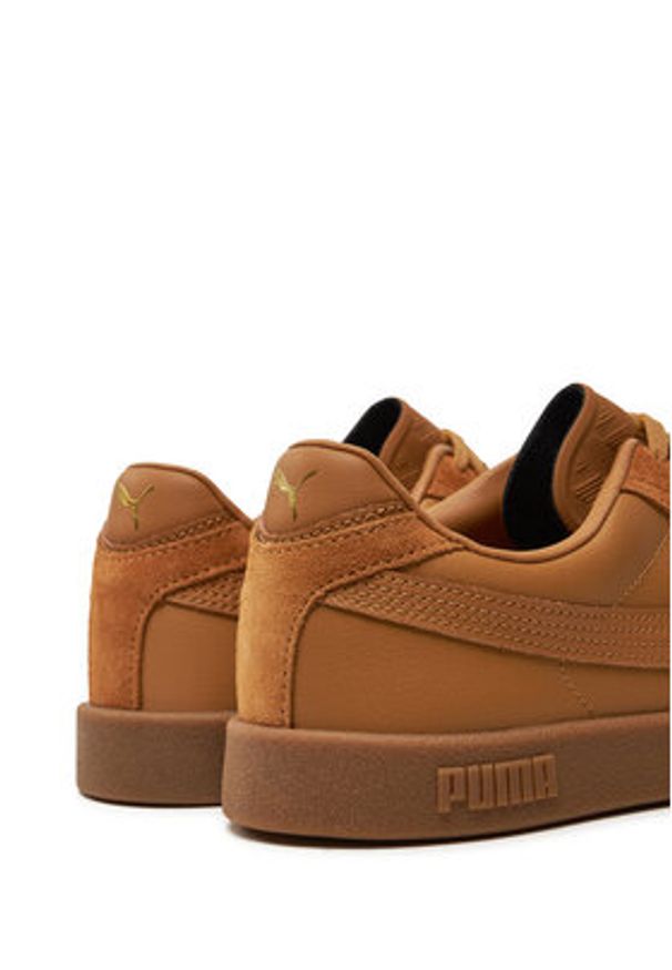 Puma Sneakersy Puma Club II Era 397447 03 Brązowy. Kolor: brązowy. Materiał: skóra