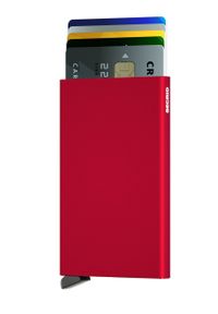 Secrid - Portfel C.Red-Red. Kolor: czerwony. Materiał: materiał #2
