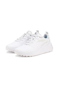 Puma - Damskie buty golfowe GS-X Efekt PUMA White Pale Pink. Kolor: różowy, biały, wielokolorowy. Sport: golf